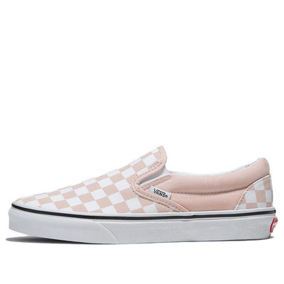 (WMNS) Vans Classic Slip-On Checkerboard 'Pink'