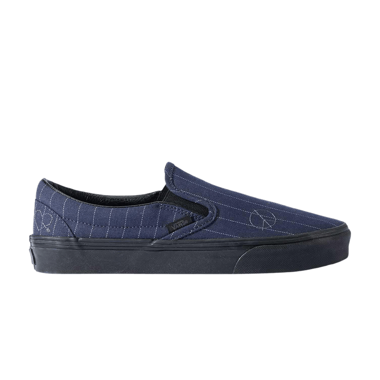 Vans Classic Slip-On 'Wool - Navy Black'