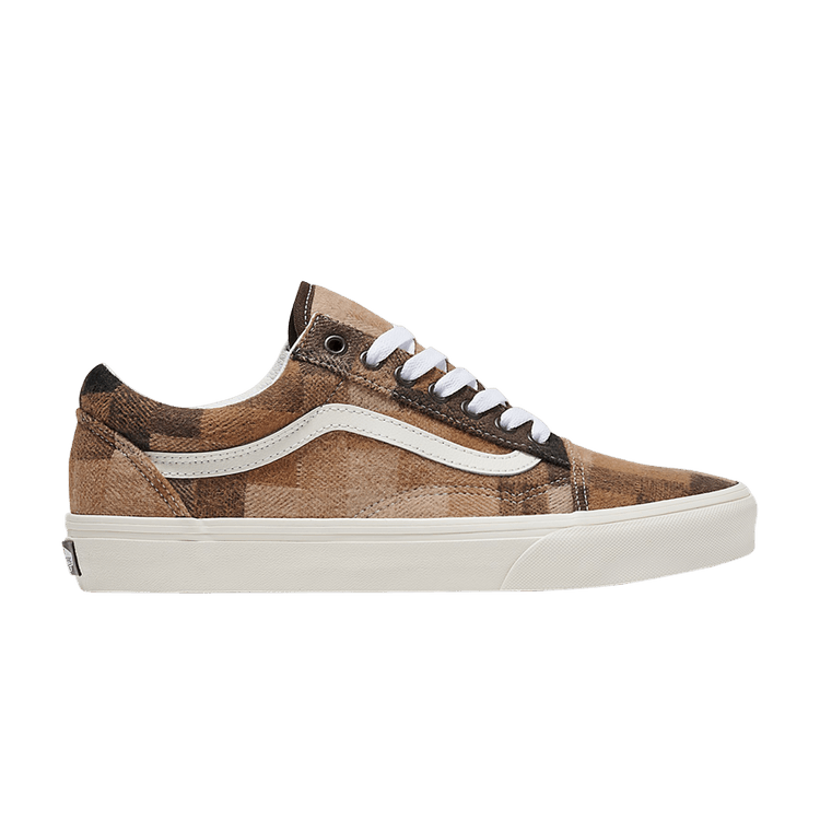 Vans Old Skool 'Checkerboard Sweater - Brown'