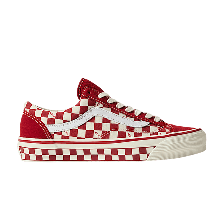Vans Premium Old Skool 36 'Checkerboard - Chili Pepper Red'