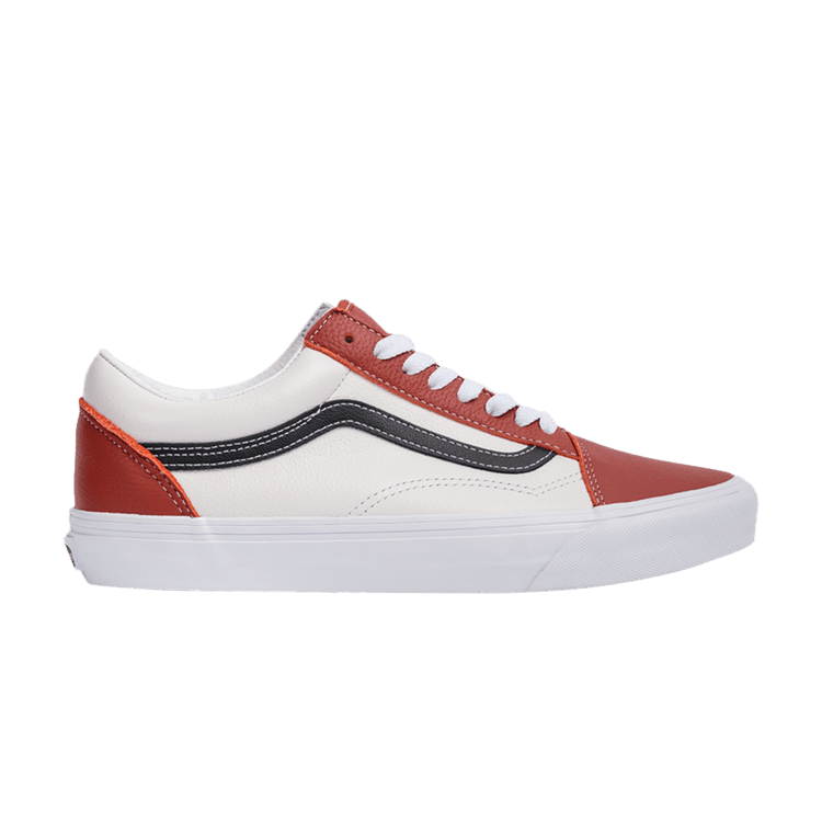 Vans Old Skool 'White Sport Red Black'