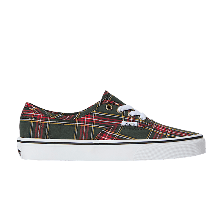 Vans Authentic 'Tartan Oil Green'