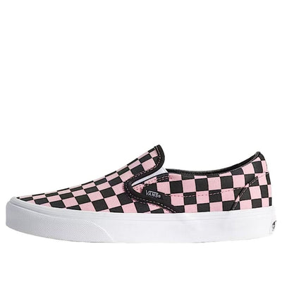 Vans Classic Slip-On Checkerboard 'Pink Black'