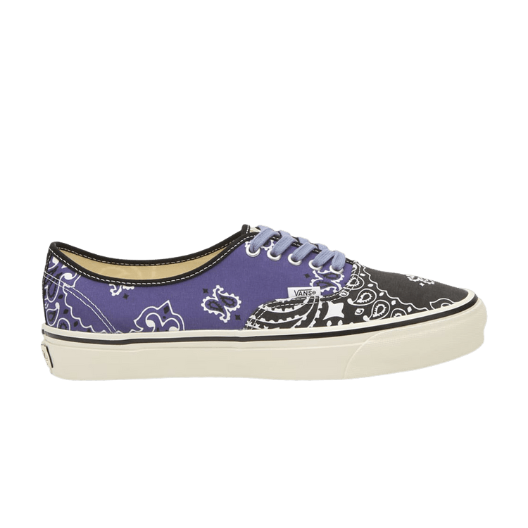 Vans Authentic 44 LX 'Black Purple Bandana'