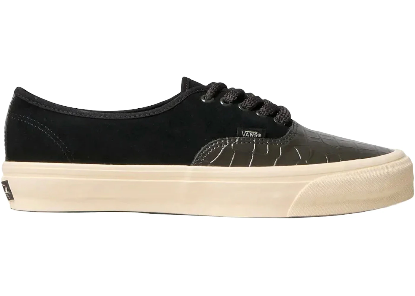 Vans LX Authentic Croc Black Sand White