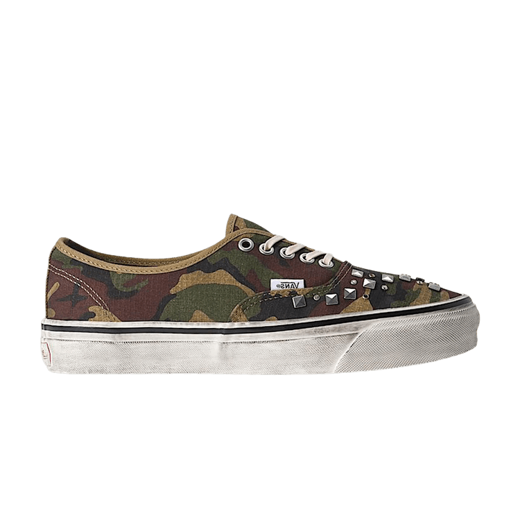 Vans Premium Authentic Woodland Camo Green