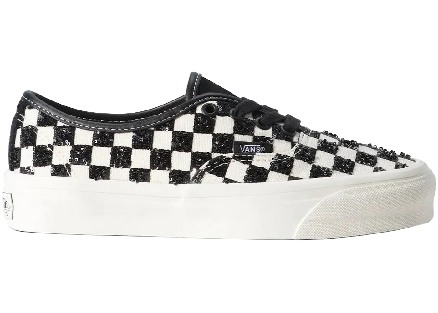Vans LX Authentic 44 Beaded Checkerboard Black White