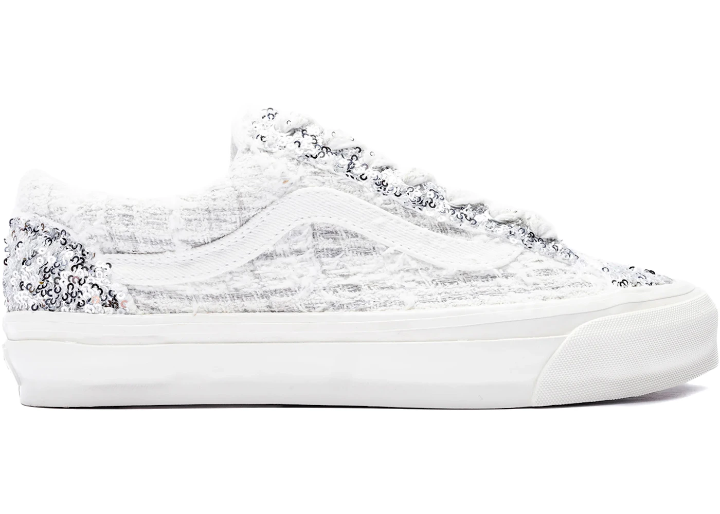 Vans Premium Old Skool 36 Fuzzy Feelings White