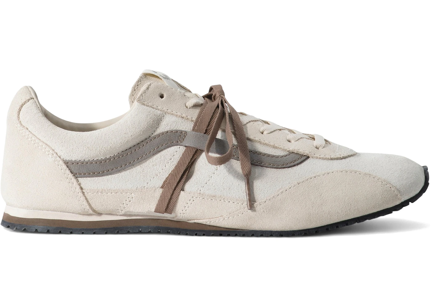 Vans Premium Super Lowpro Trainer Elevated Suede Cream