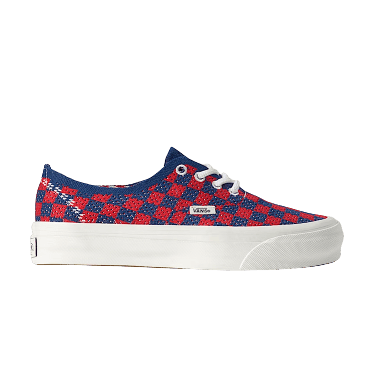 Vans LX Authentic 44 EK 'Punk Check Red Blue'
