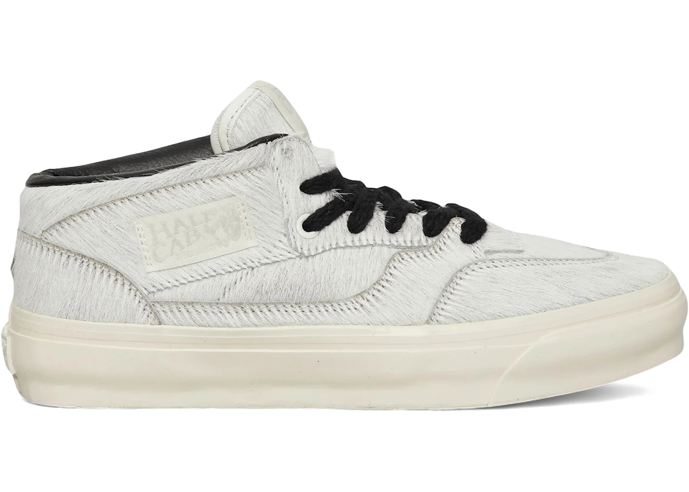 Vans Half Cab 33 LX Life is Unfair Marshmallow Pony Hair