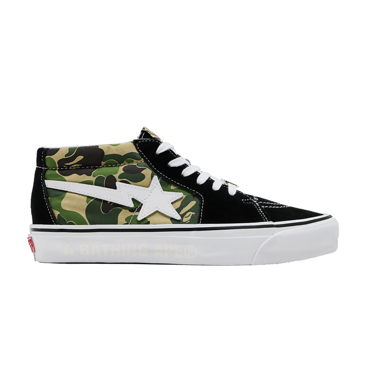 BAPE x Vans Sk8-Mid 83 'ABC Camo'