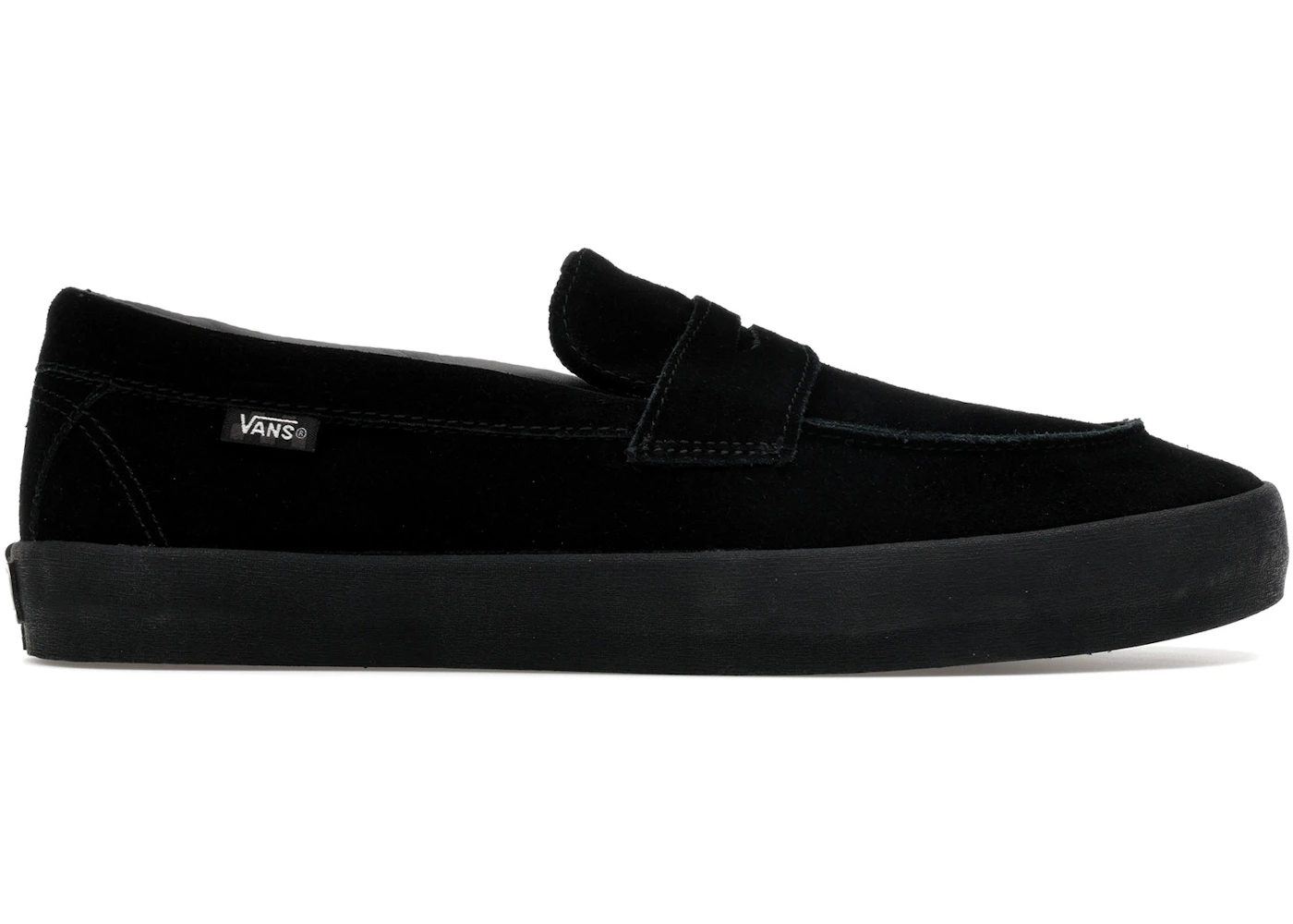 Vans Skate Loafer Black Suede