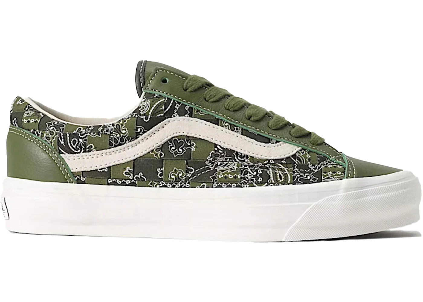 Vans Premium Old Skool 36 Bandana Green Balsam