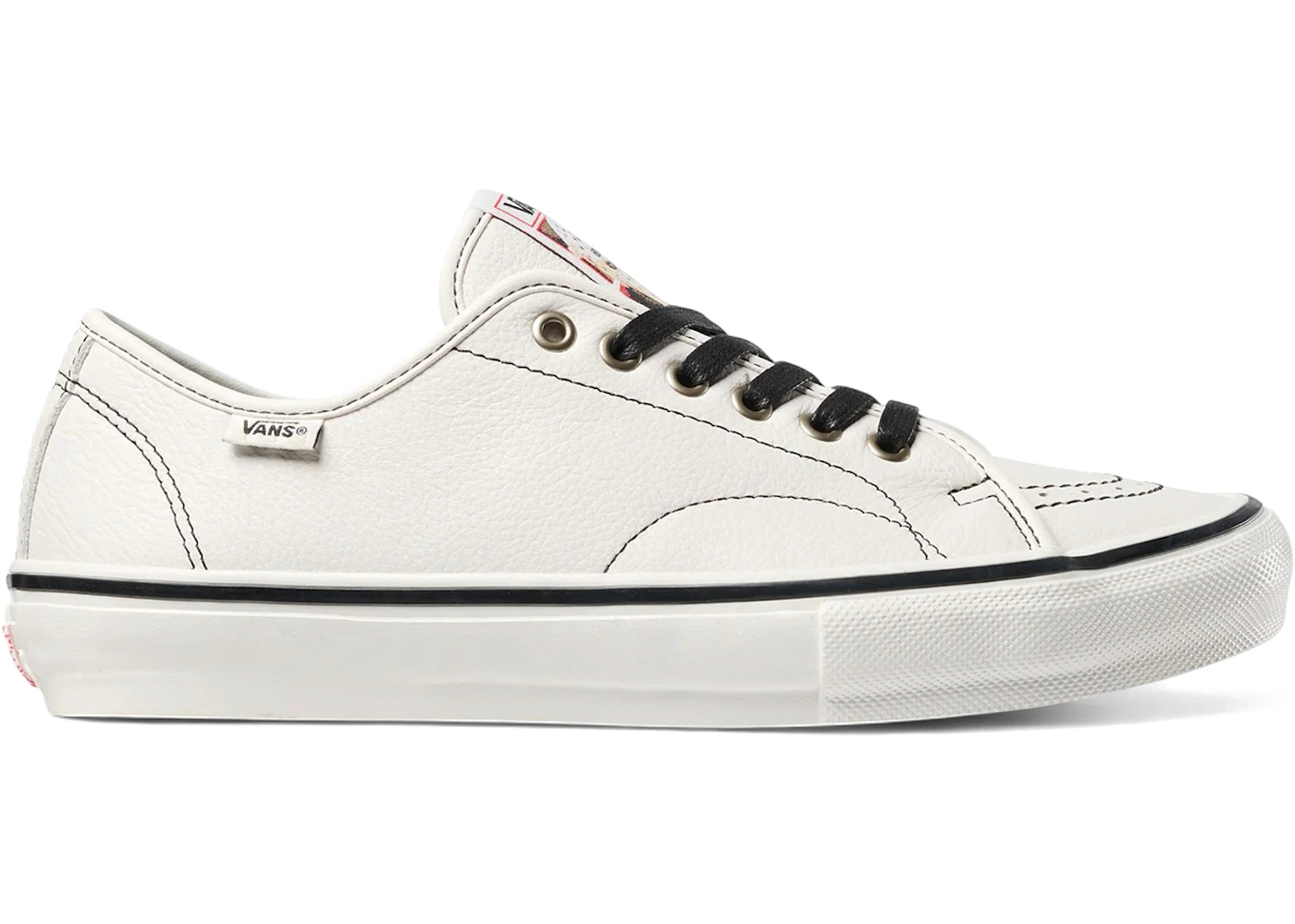 Vans Skate AVE Classic Hockey Skateboards White Black