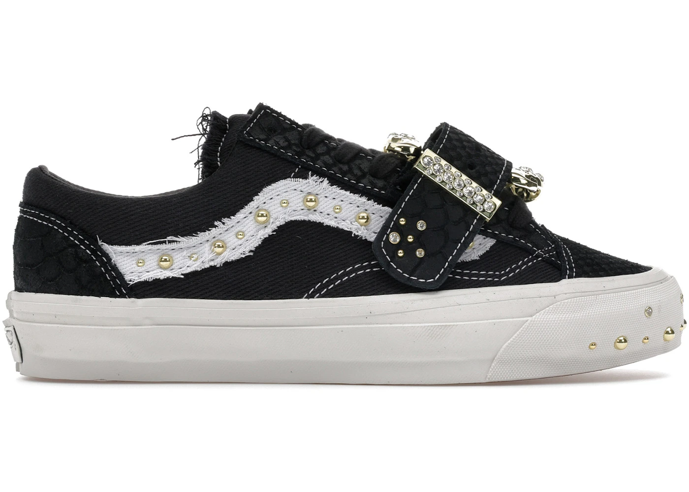 Vans Premium Old Skool 36 Metagirl Buckle Black White