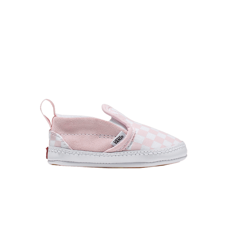 Vans Classic Slip-On V Crib 'Checkerboard - Pink True White'