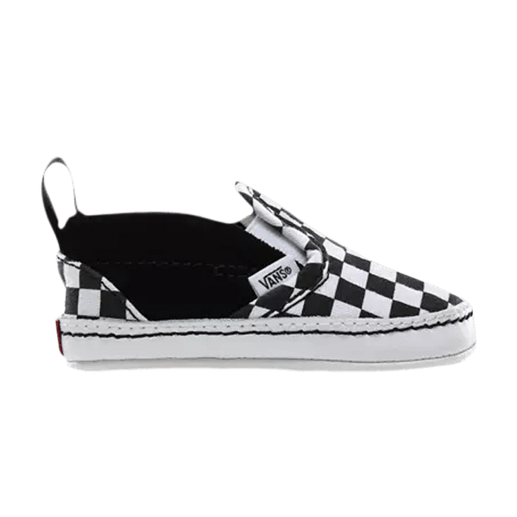 Vans Slip-On V Crib 'Checker - Black White'