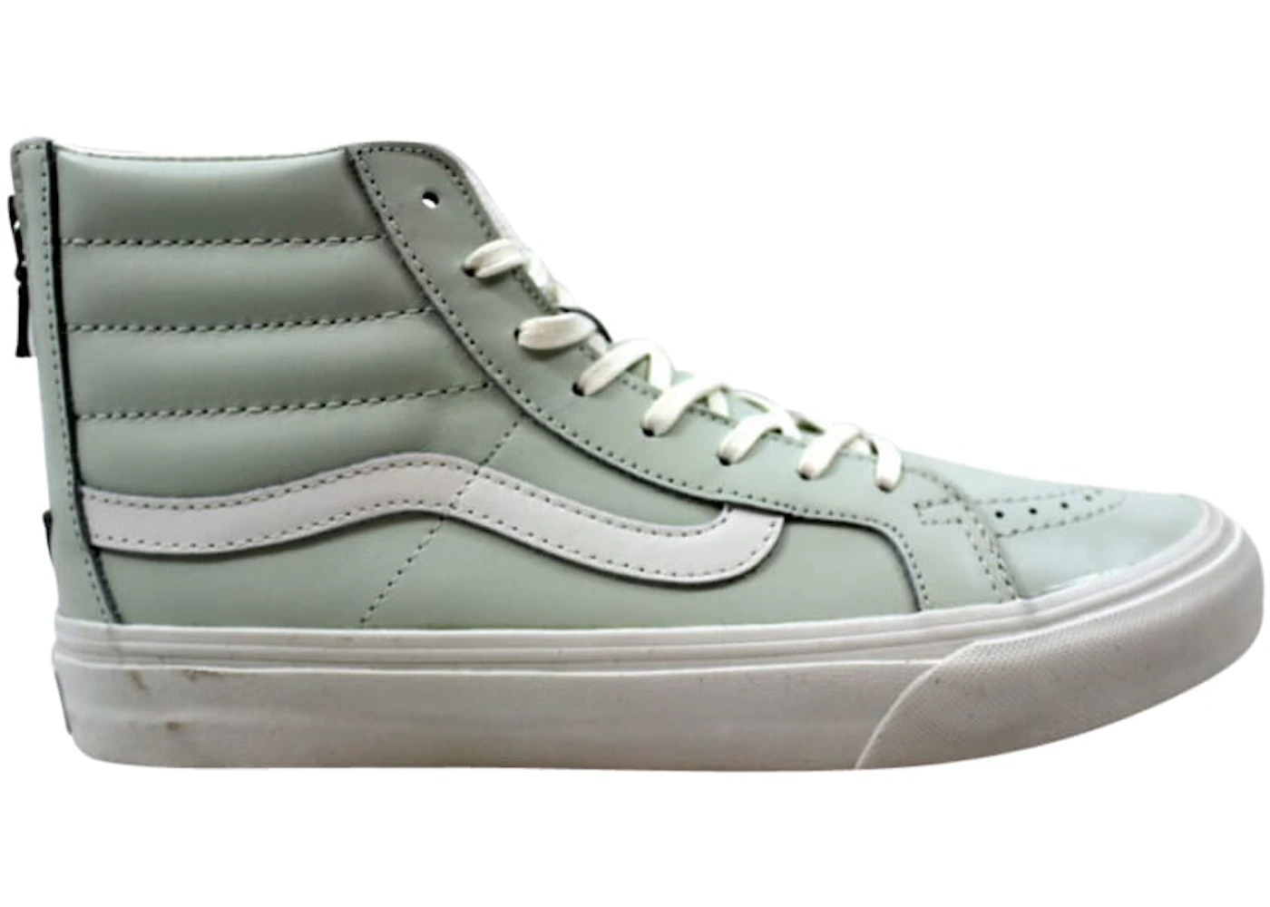 Vans Sk8-Hi Slim Zip Leather Zephyr Blue