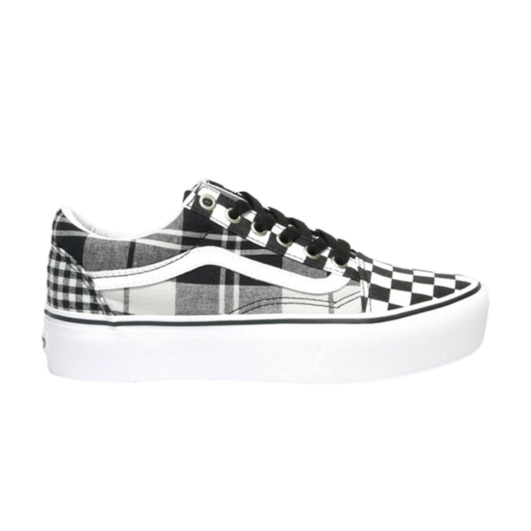 Vans Old Skool Platform 'Plaid Checkerboard'