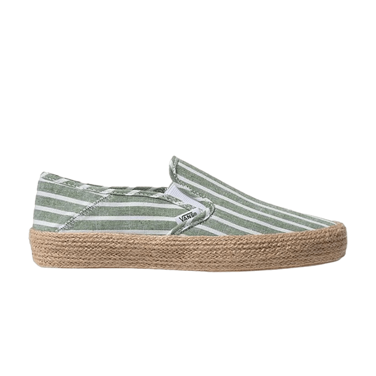 Vans Wmns Slip_On Espadrille 'Garden Green'