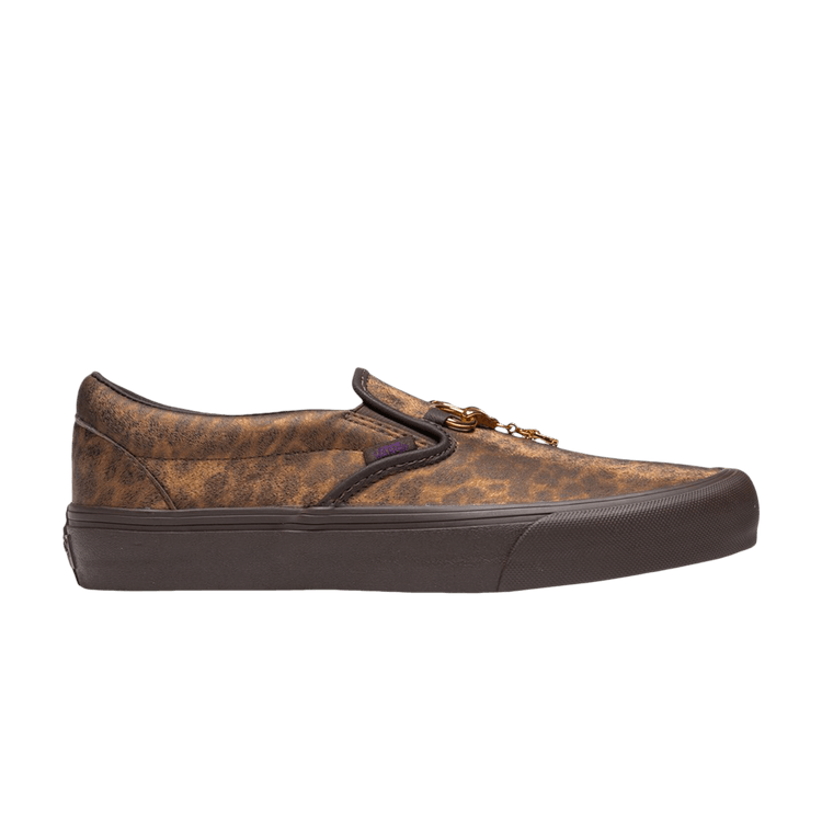 Needles x Vans Vault Classic Slip-On V 'Animal Print - Brown'