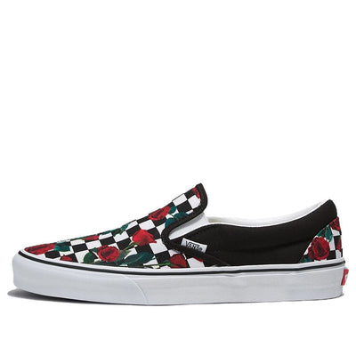 Vans Aura Checkerboard Customs 'Roses'