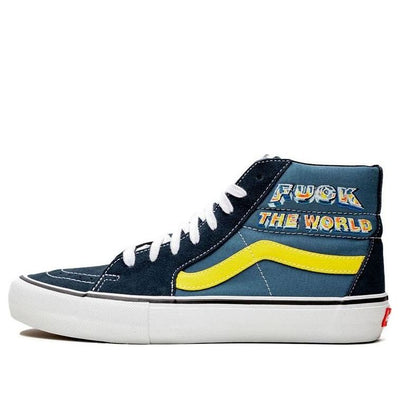 Vans Supreme x SK8-HI 'Fuck The World - Navy'