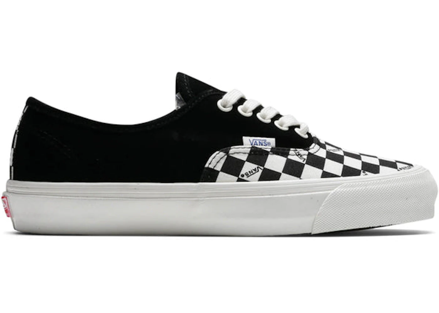 Vans Authentic OG LX Black Checkerboard Toe