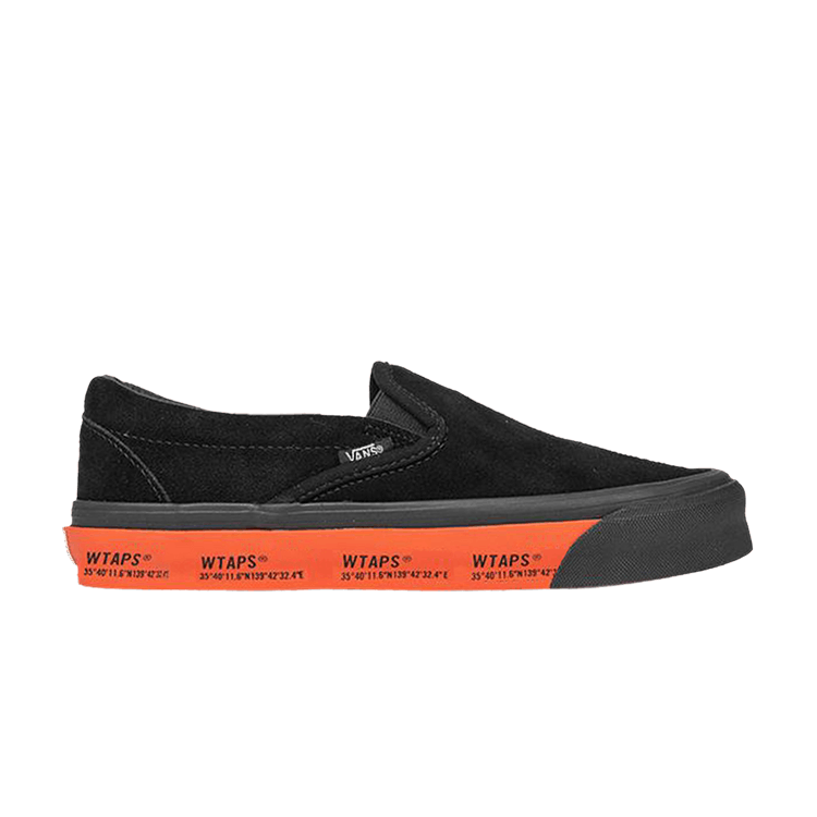 WTAPS x Vans Classic Slip-On LX 'Black Orange'