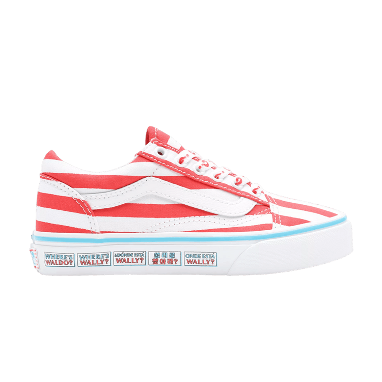 Where's Waldo? x Vans Old Skool Kids 'International Stripes'