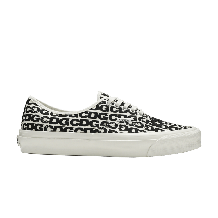 Comme des Garçons x Vans OG Authentic LX 'CDG Print - Blanc De Blanc' 2018