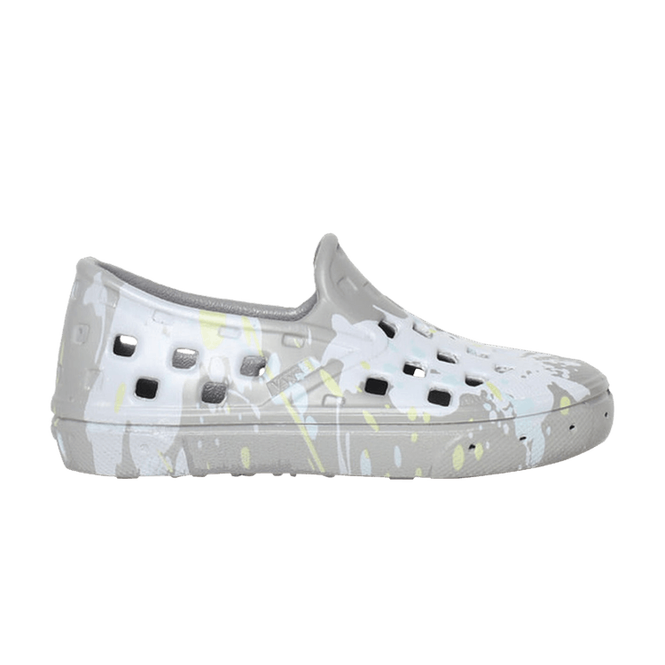 Vans Trek Slip-On Toddler 'Paint Splatter - Frost Grey'
