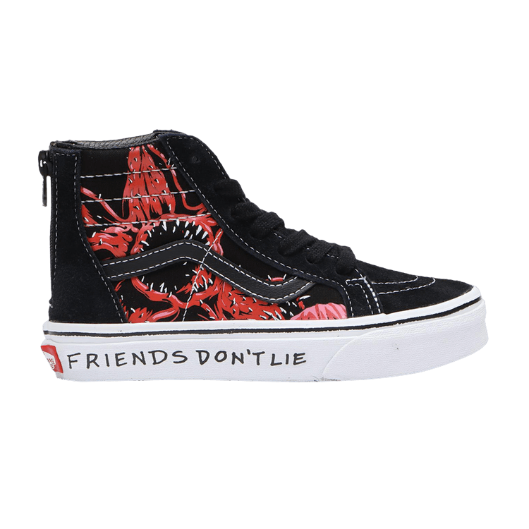 Stranger Things x Vans Sk8-Hi Zip Kids 'Upside Down'