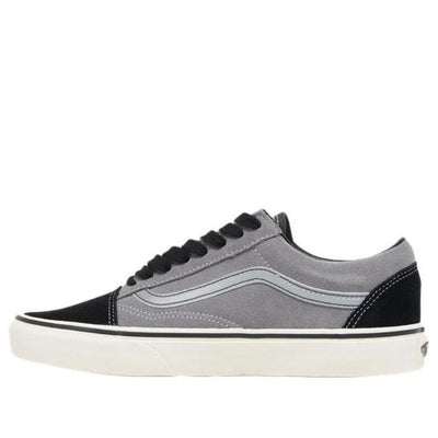 Vans Old Skool Low Tops Casual Skateboarding Shoes Unisex Black Gray