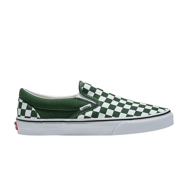 Vans Classic Slip-On 'Checkerboard Green'