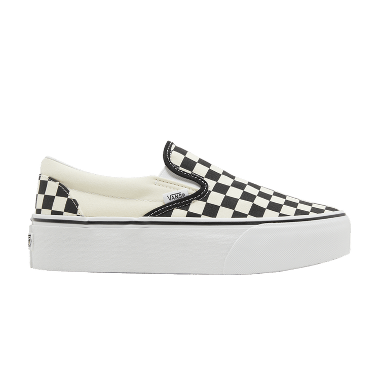 Vans Classic Slip-On Stackform 'Checkerboard - Black White'