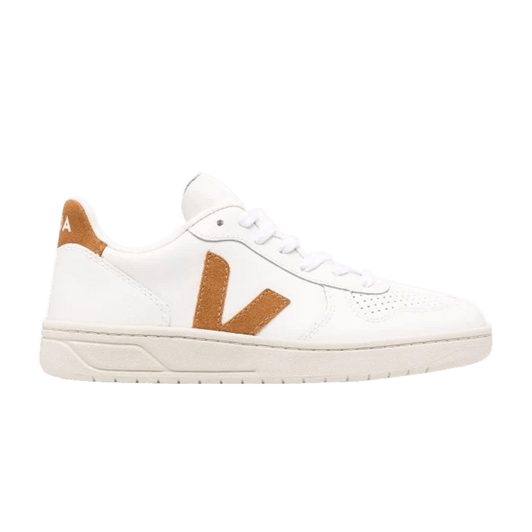 Veja V-10 Leather 'Extra White Camel'
