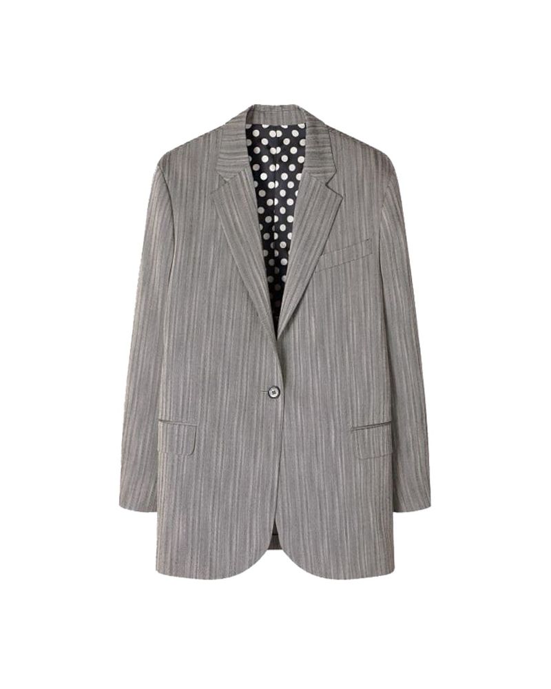 Paul Smith Oversized Herringbone Blazer