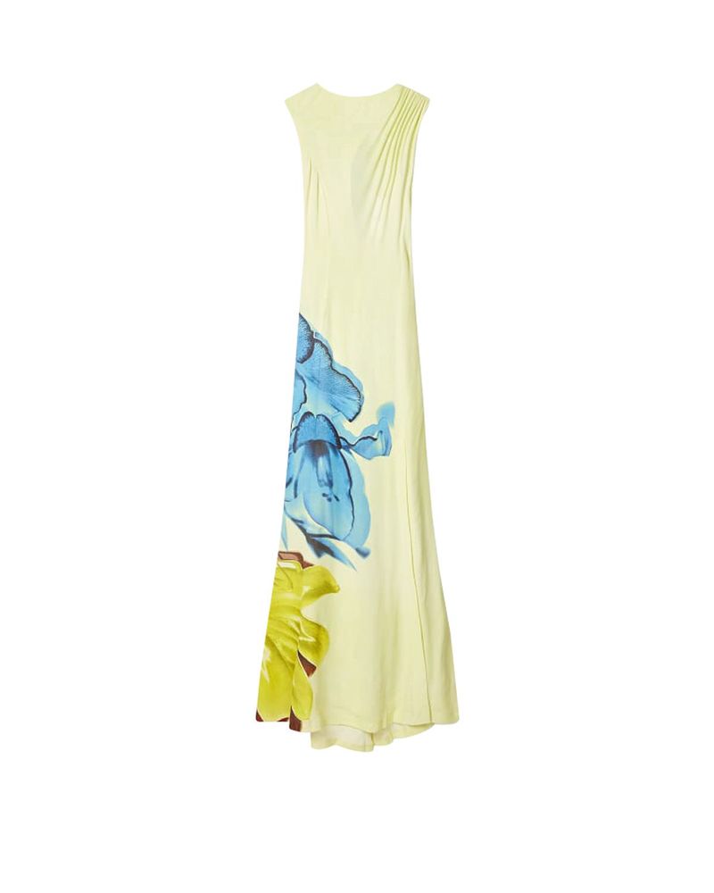 Paul Smith Daisy Draped Maxi Dress