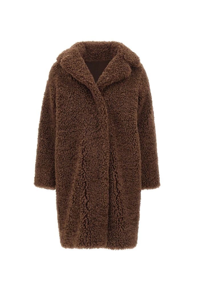 RRD Reversible Hooded Faux Fur Coat