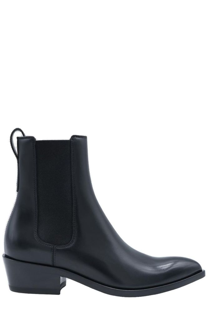 Tom Ford Block Heel Chelsea Boots