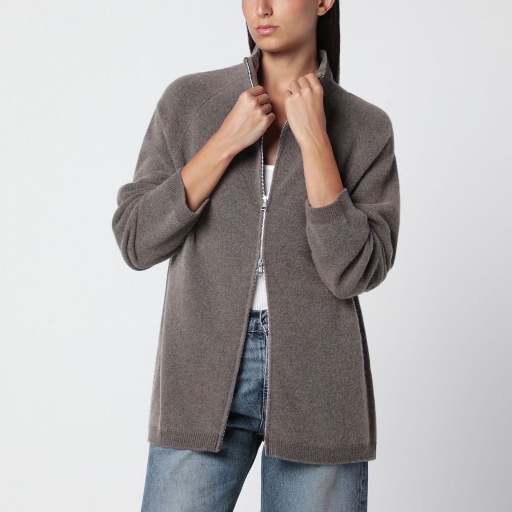 Our Legacy Zip-Up Stand Collar Cardigan