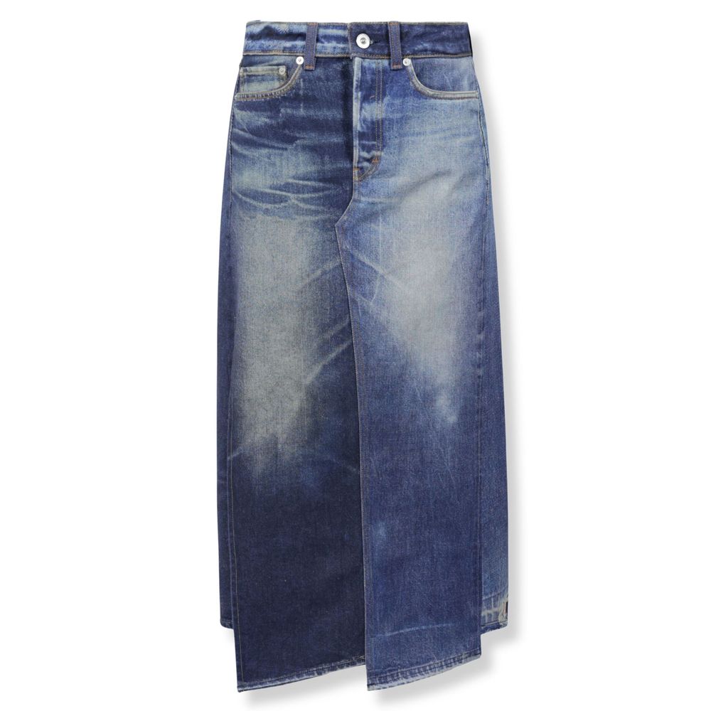 Our Legacy Caz Patchwork Denim Skirt