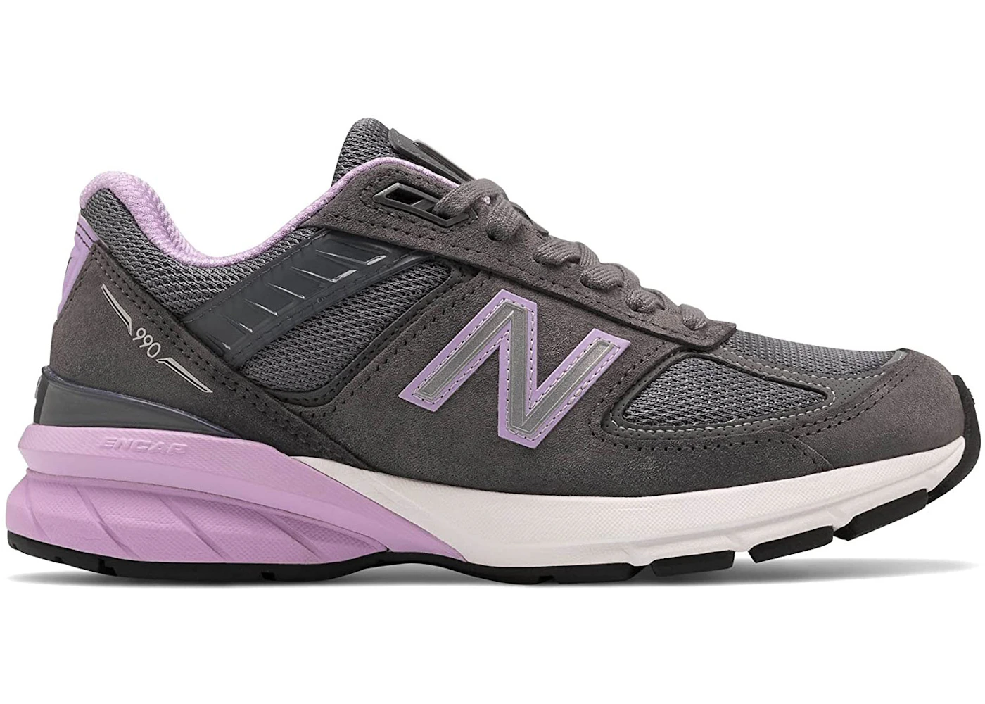New Balance 990v5 MiUSA Lead Dark Violet Glow (Women's)