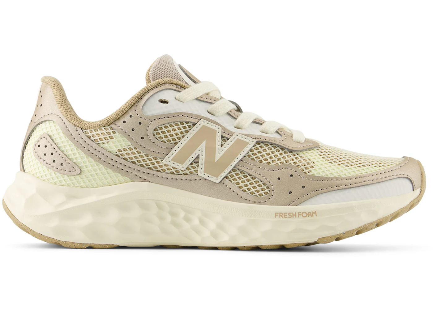 New Balance Fresh Foam Arishi v4 Tiralux Incense Angora Light Gold Metallic (Women's)