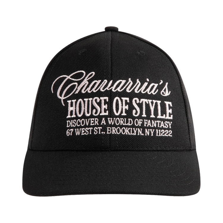Willy Chavarria House Of Style Cap 'Black Beauty'