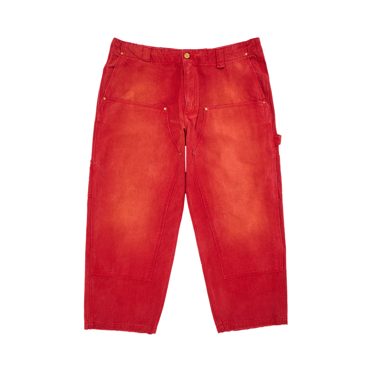 Willy Chavarria Workwear Toluca Pant 'Red'