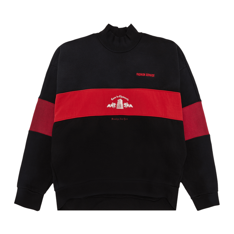 Willy Chavarria Casa De Chavarria Crewneck Sweater 'Black'
