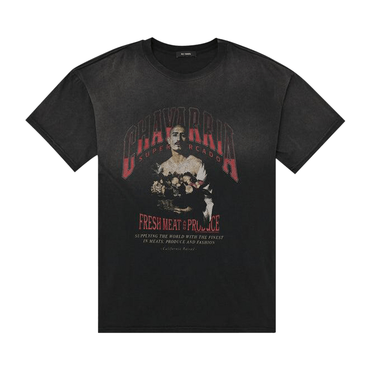 Willy Chavarria San Chachi Produce Easy Tee 'Black'